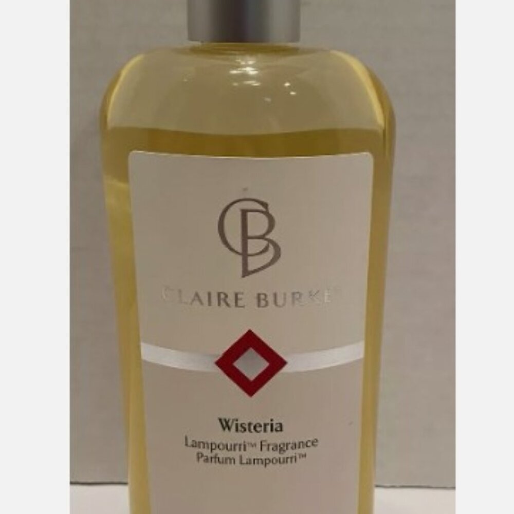 New Claire Burke Wisteria Lampourri Fragrance Lamp Oil 12 Oz Sealed 2005